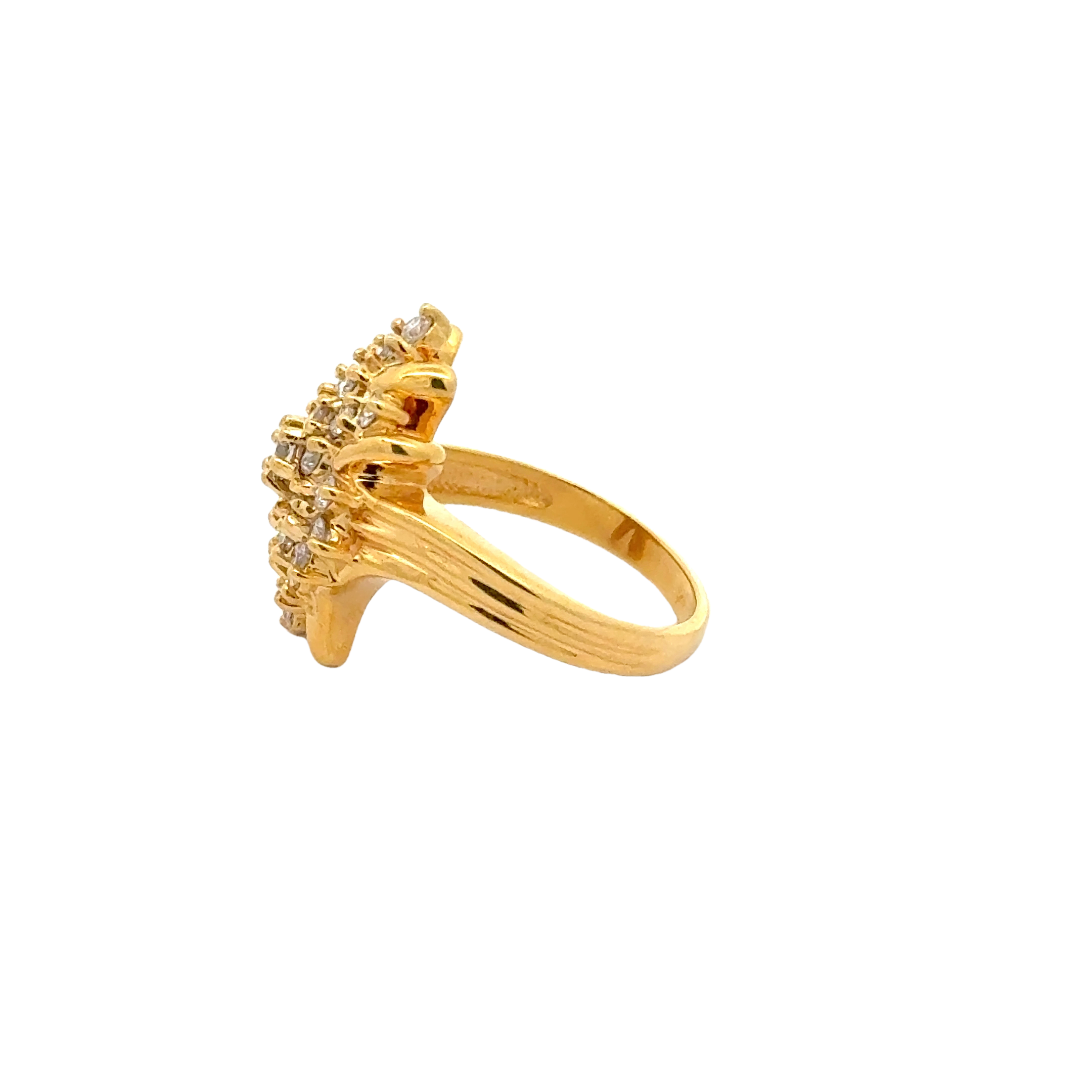 14 KARAT YELLOW GOLD RING