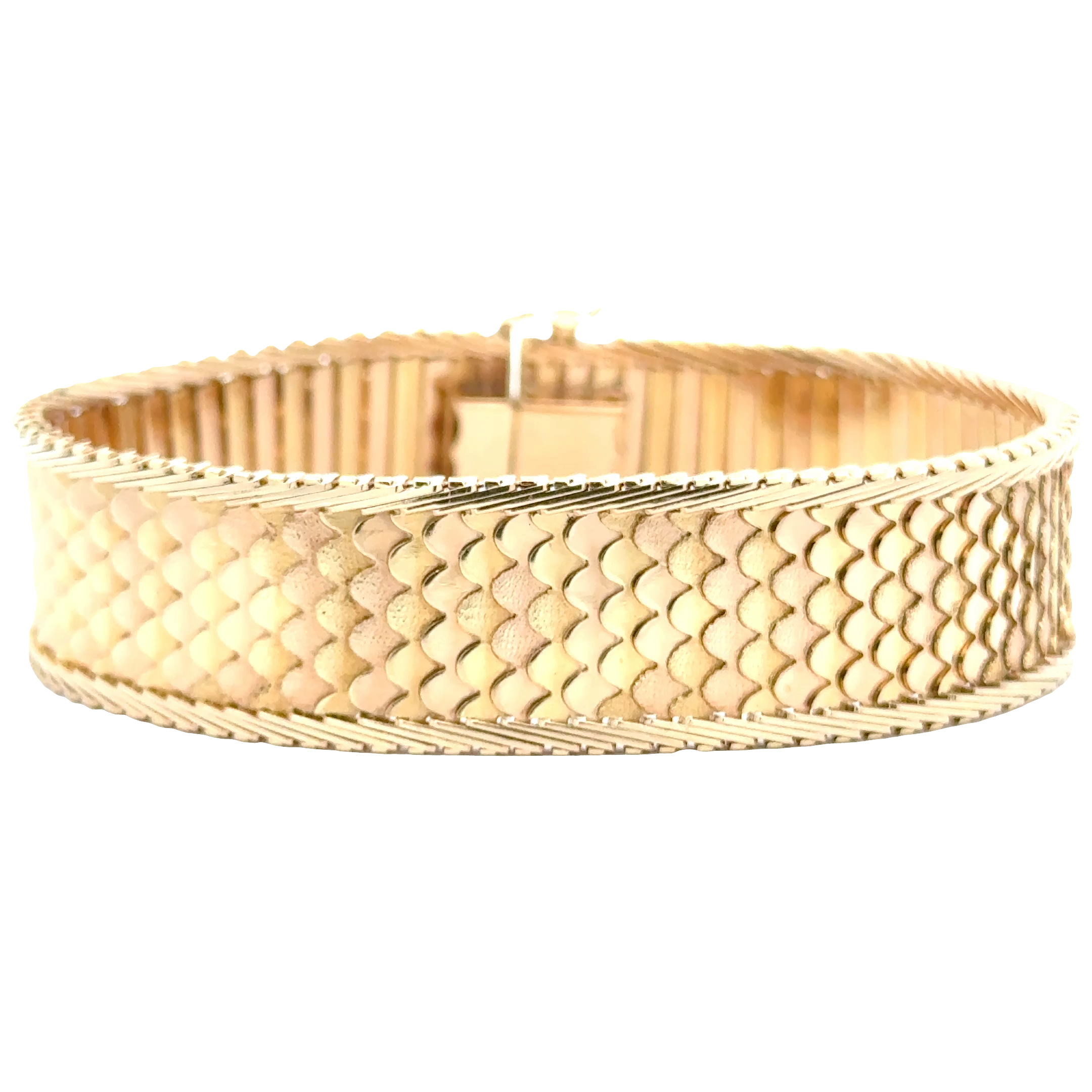 18 KARAT BICOLOR GOLD VINTAGE BRACELET