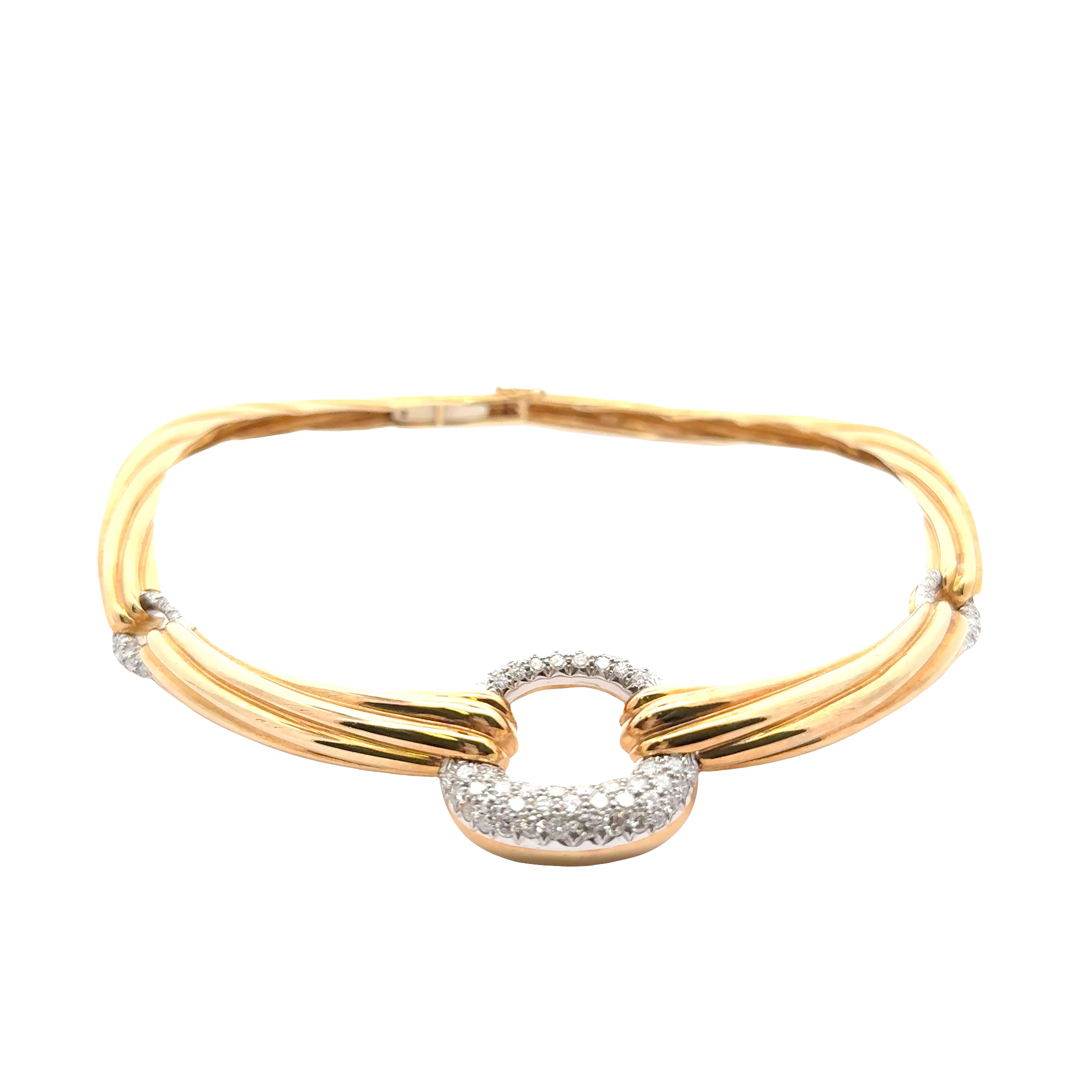 CARTIER 18 KARAT GOLD AND DIAMOND NECKLACE