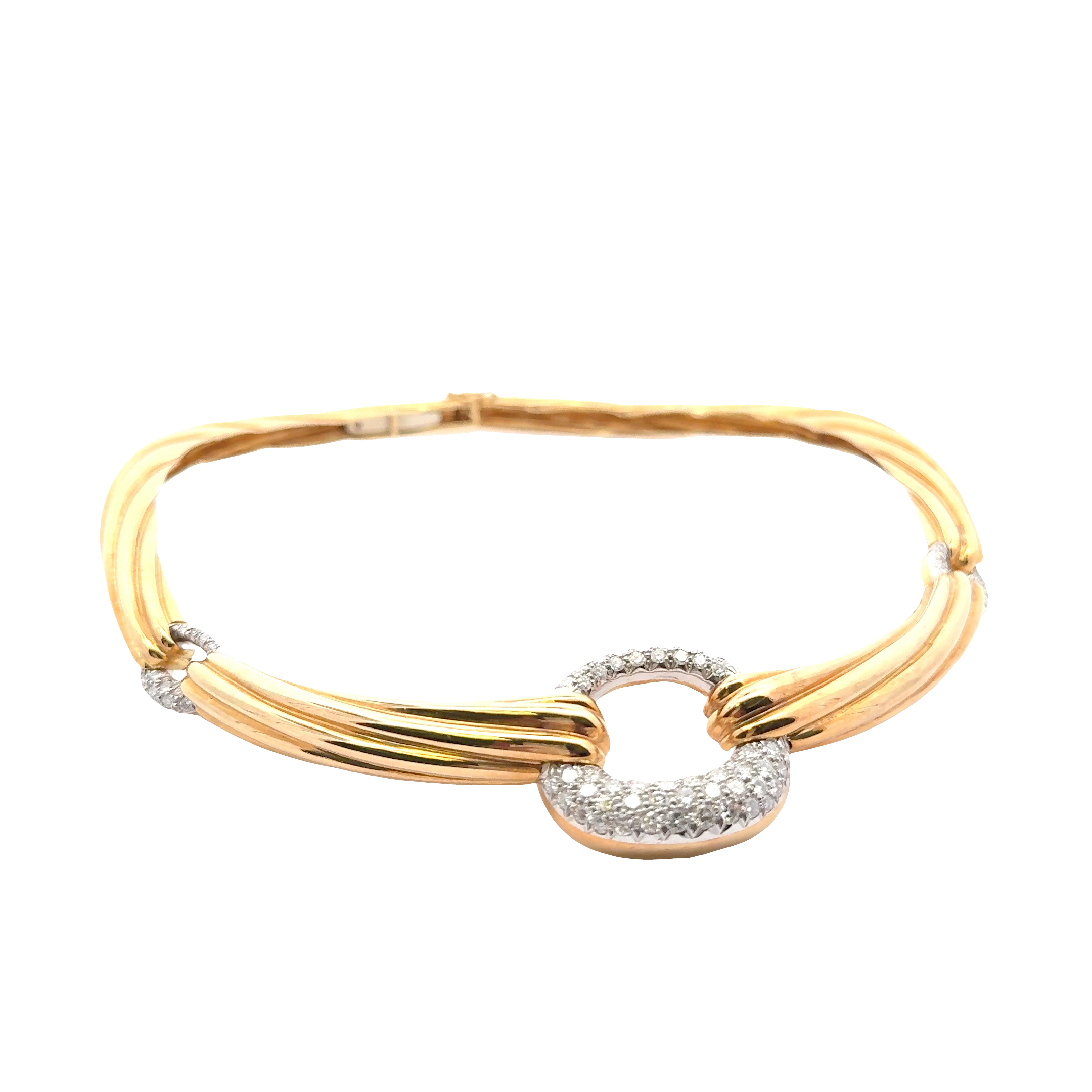 CARTIER 18 KARAT GOLD AND DIAMOND NECKLACE