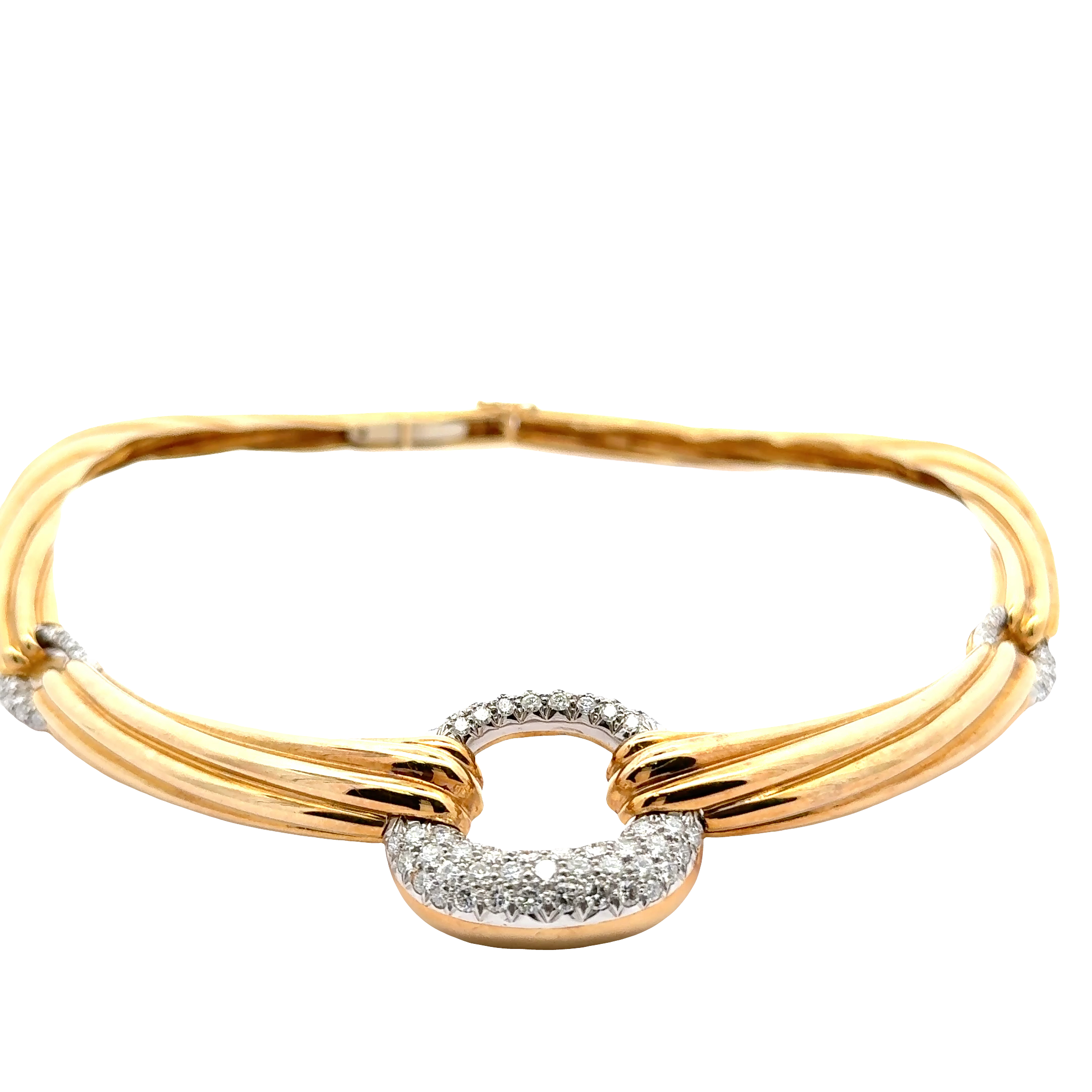 CARTIER 18 KARAT GOLD AND DIAMOND NECKLACE