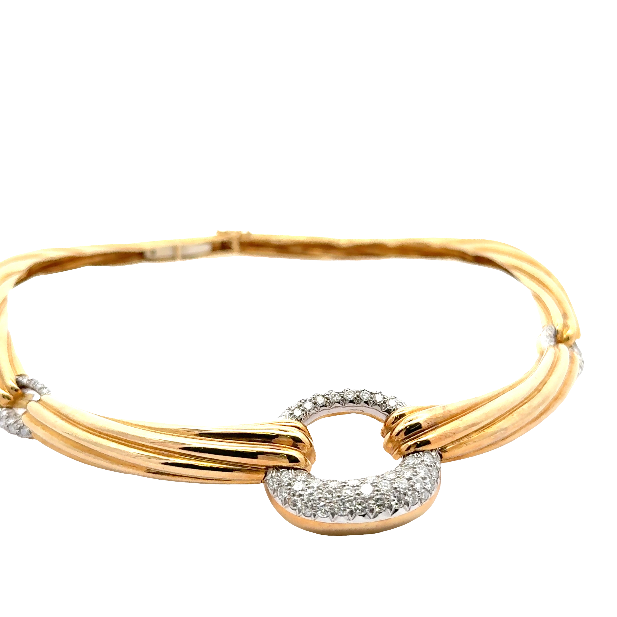 CARTIER 18 KARAT GOLD AND DIAMOND NECKLACE