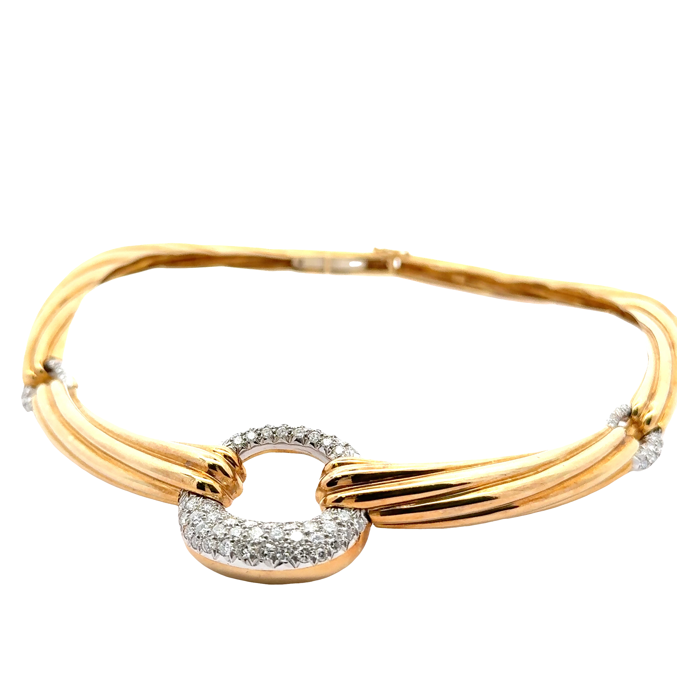 CARTIER 18 KARAT GOLD AND DIAMOND NECKLACE