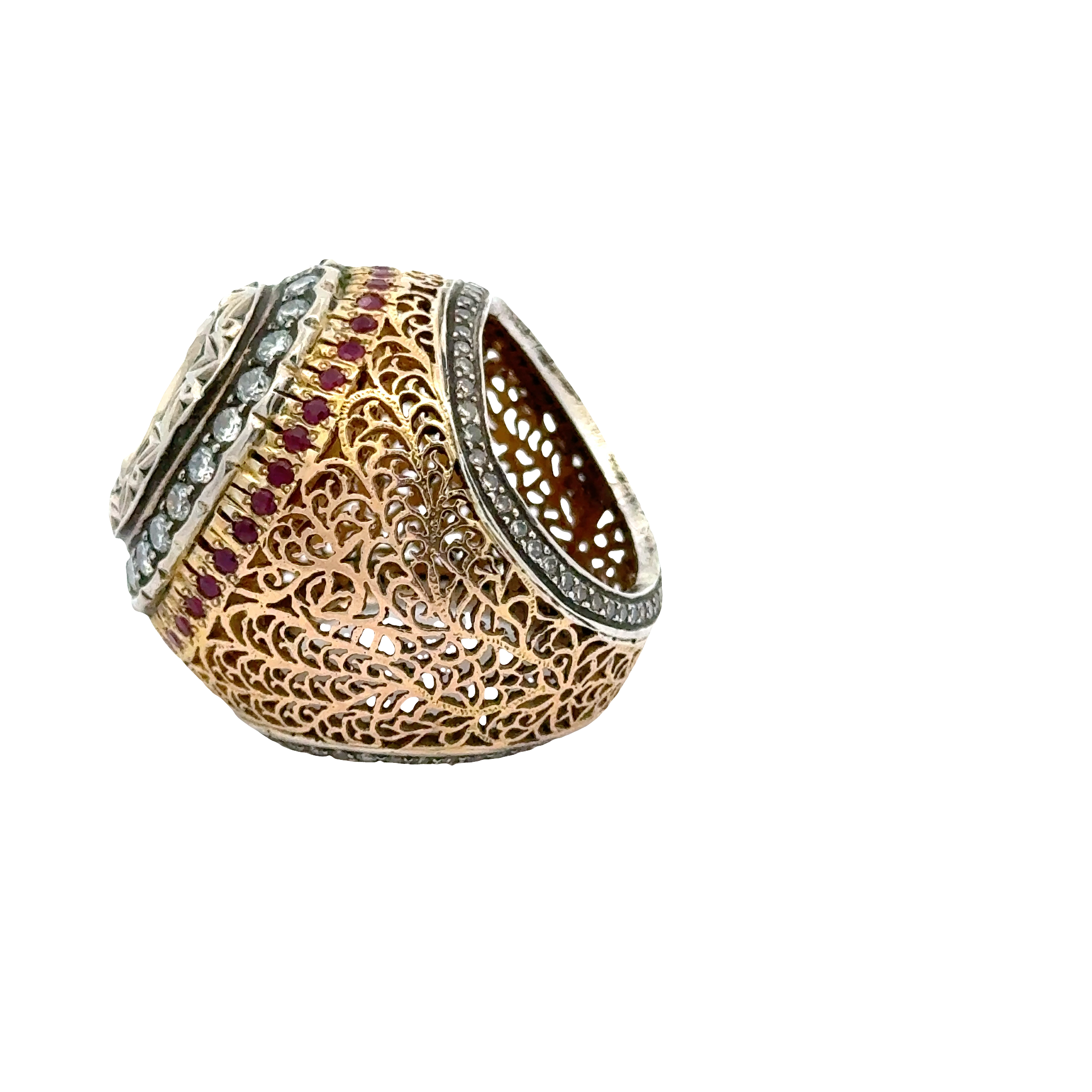 18K POLKI DIAMOND RING