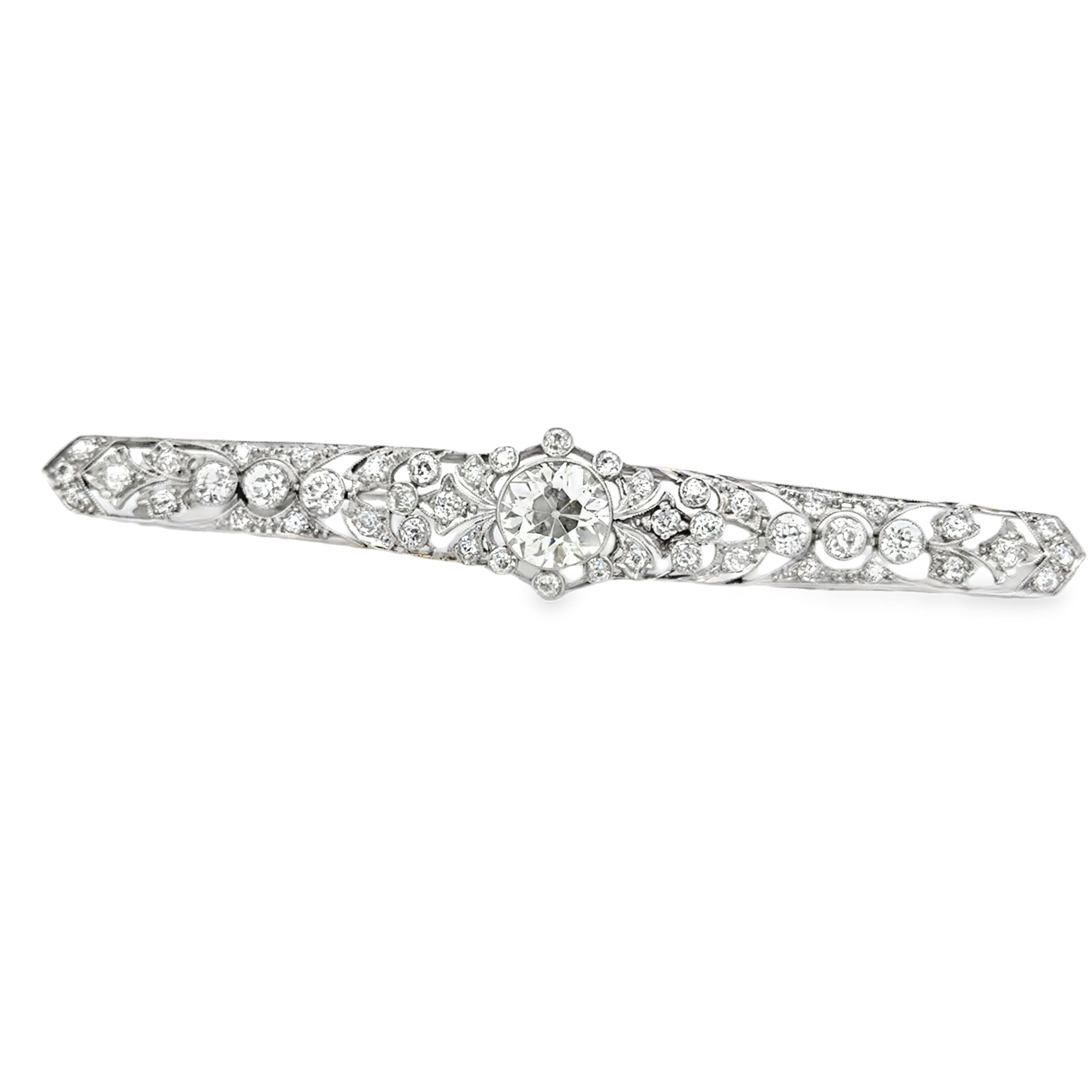Old European Edwardian Brooch