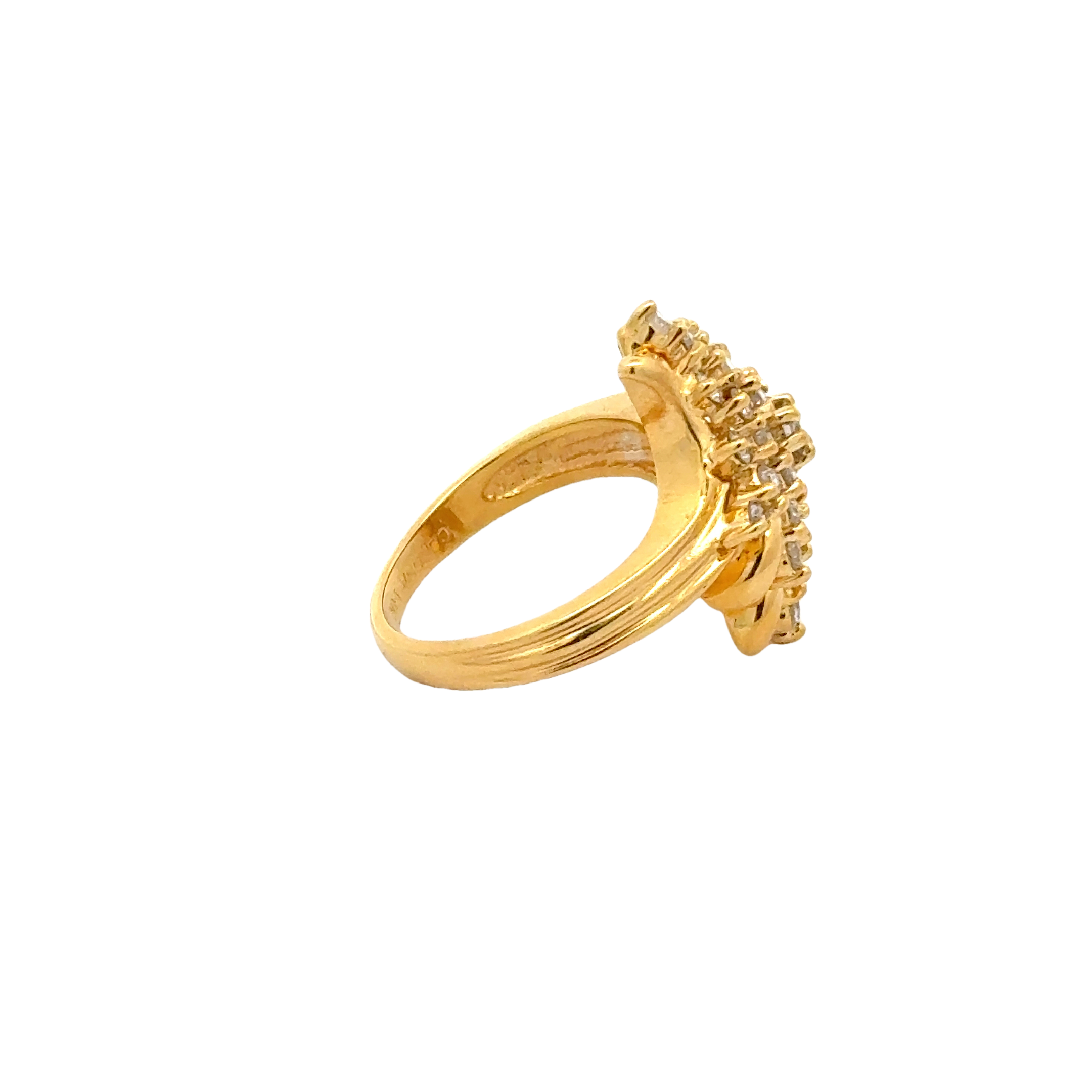 14 KARAT YELLOW GOLD RING