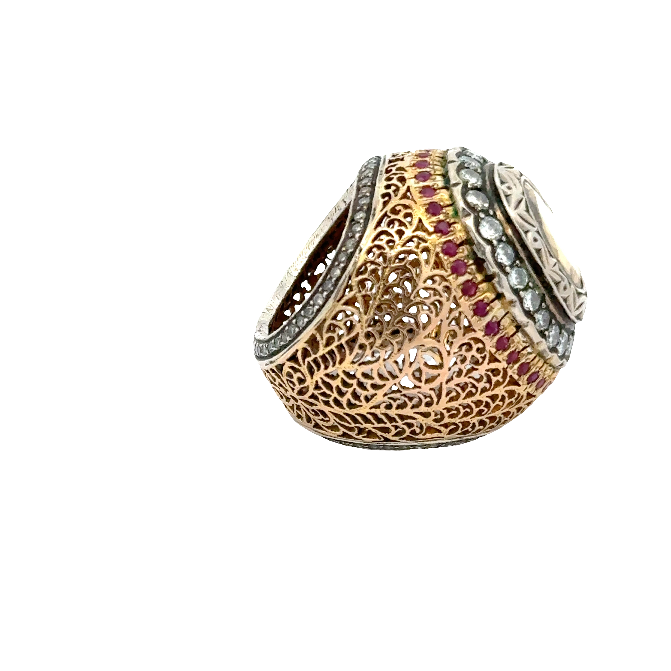 18K POLKI DIAMOND RING