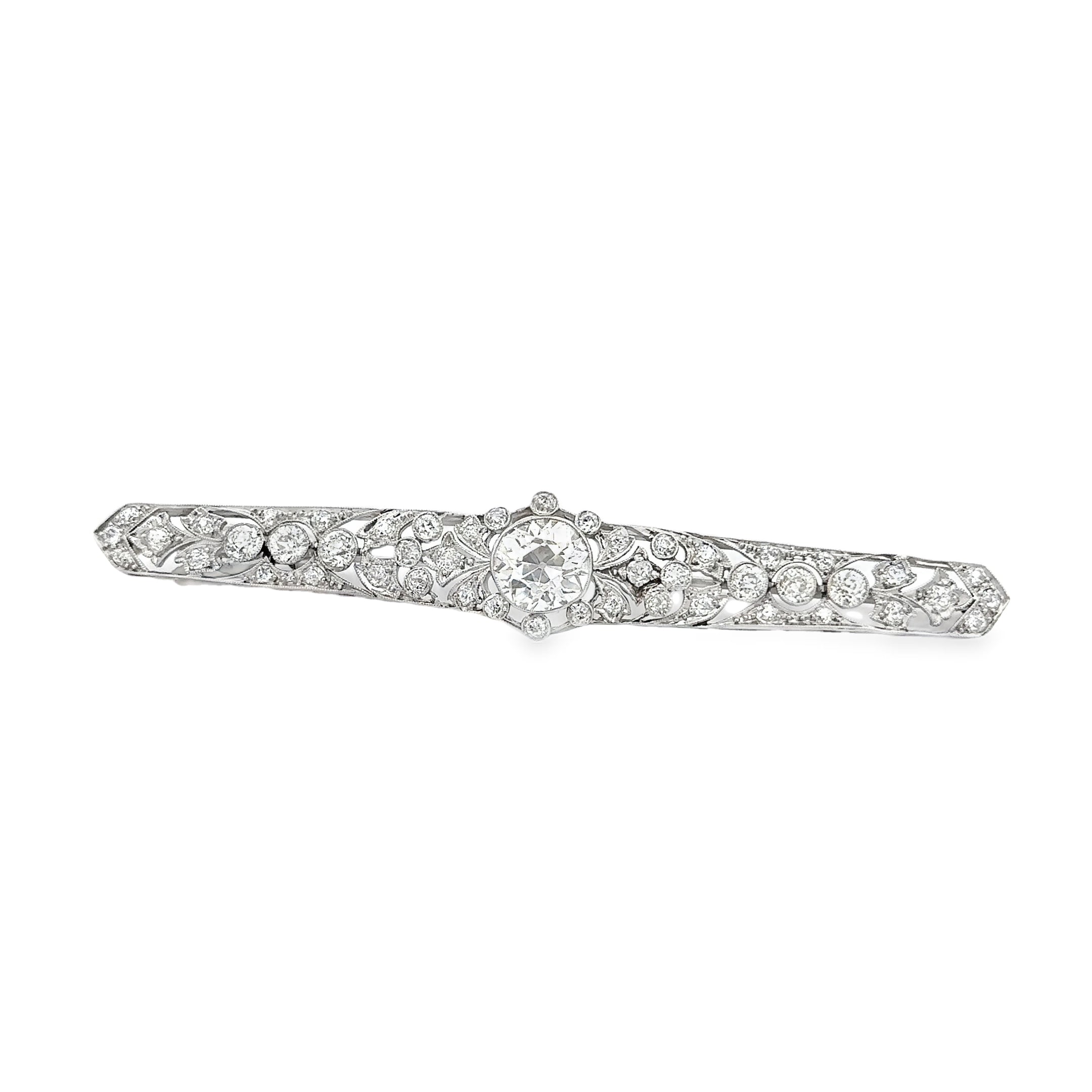 Old European Edwardian Brooch